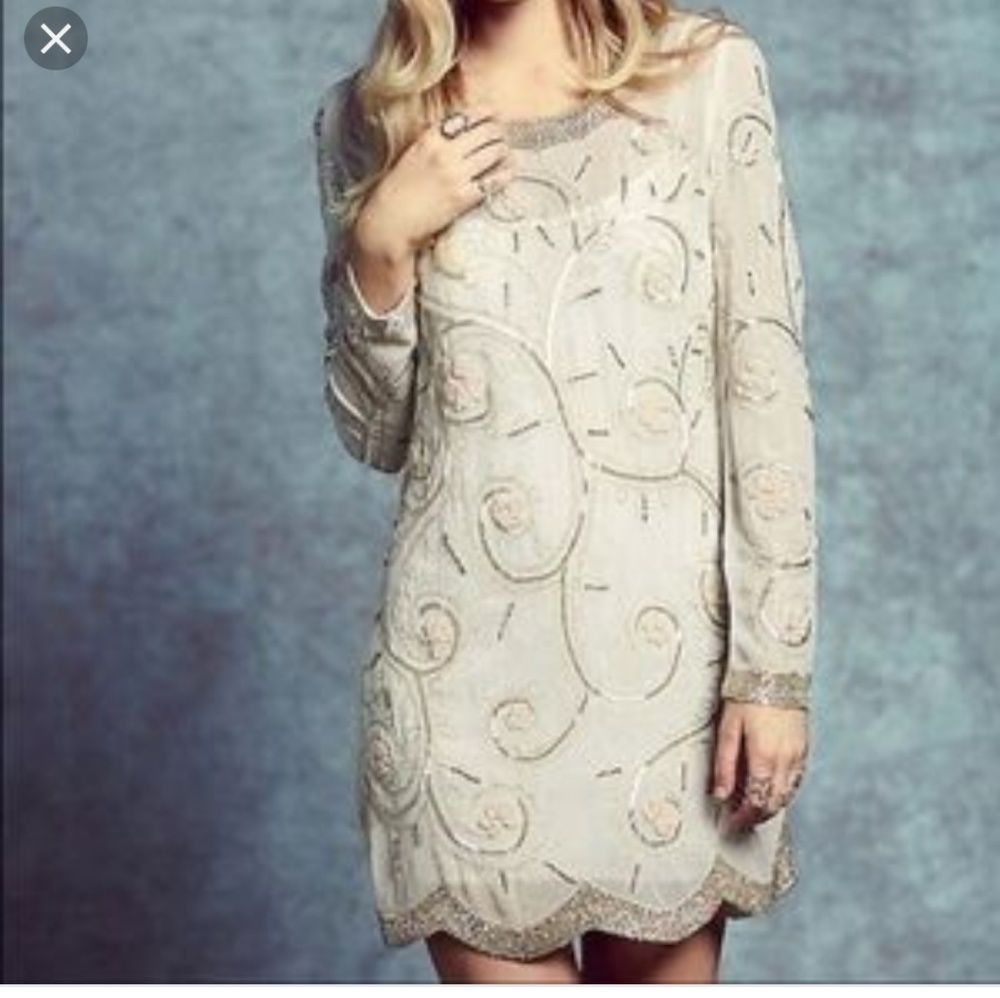 Free People Twirling Vines Dress Size 2